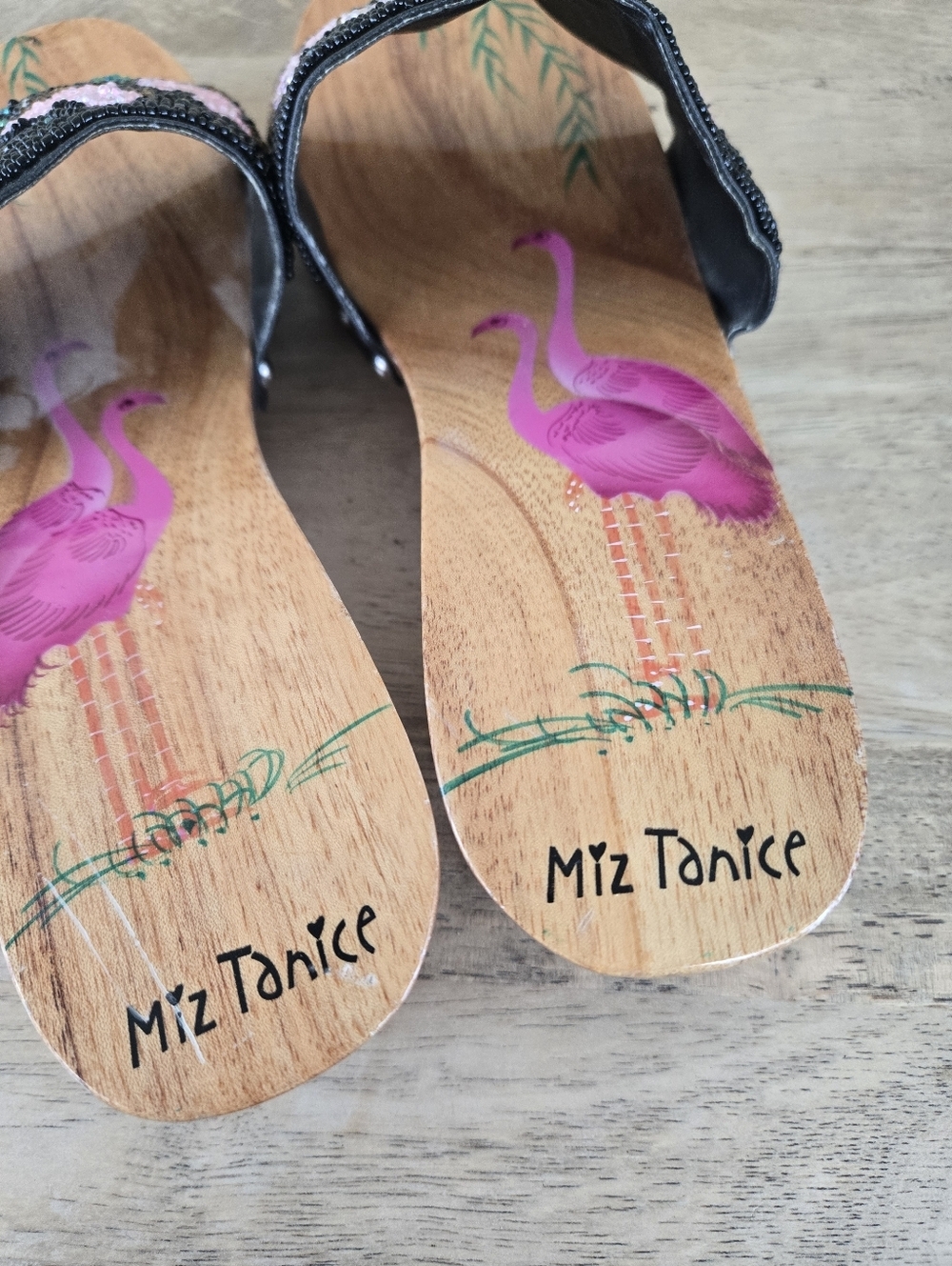Vintage Beaded Clogs - Picture 5 of 10